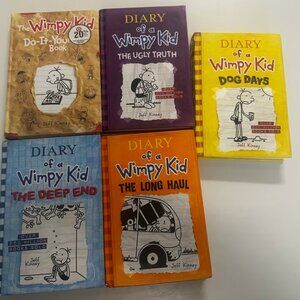 Diary of Wimpy Kid Bood - Set of 5